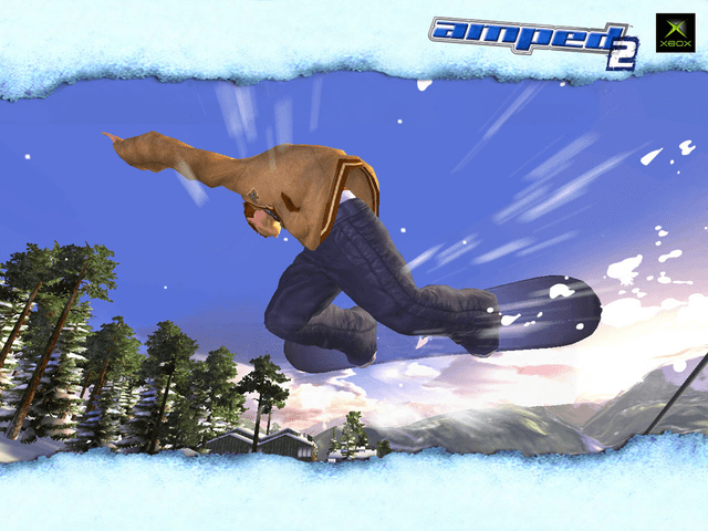 Amped 2 title screen for Xbox